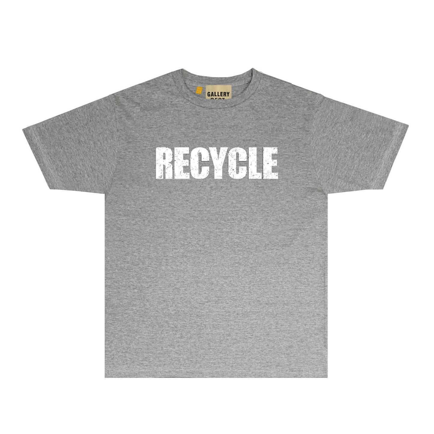 Gallery Dept T Shirt Retro Printed Loose Short-Sleeved Shirt