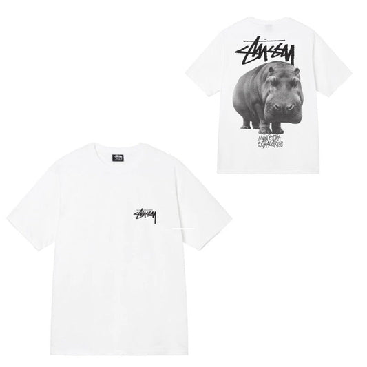 Stussy T-Shirts Casual Versatile Loose T-Shirts Couple