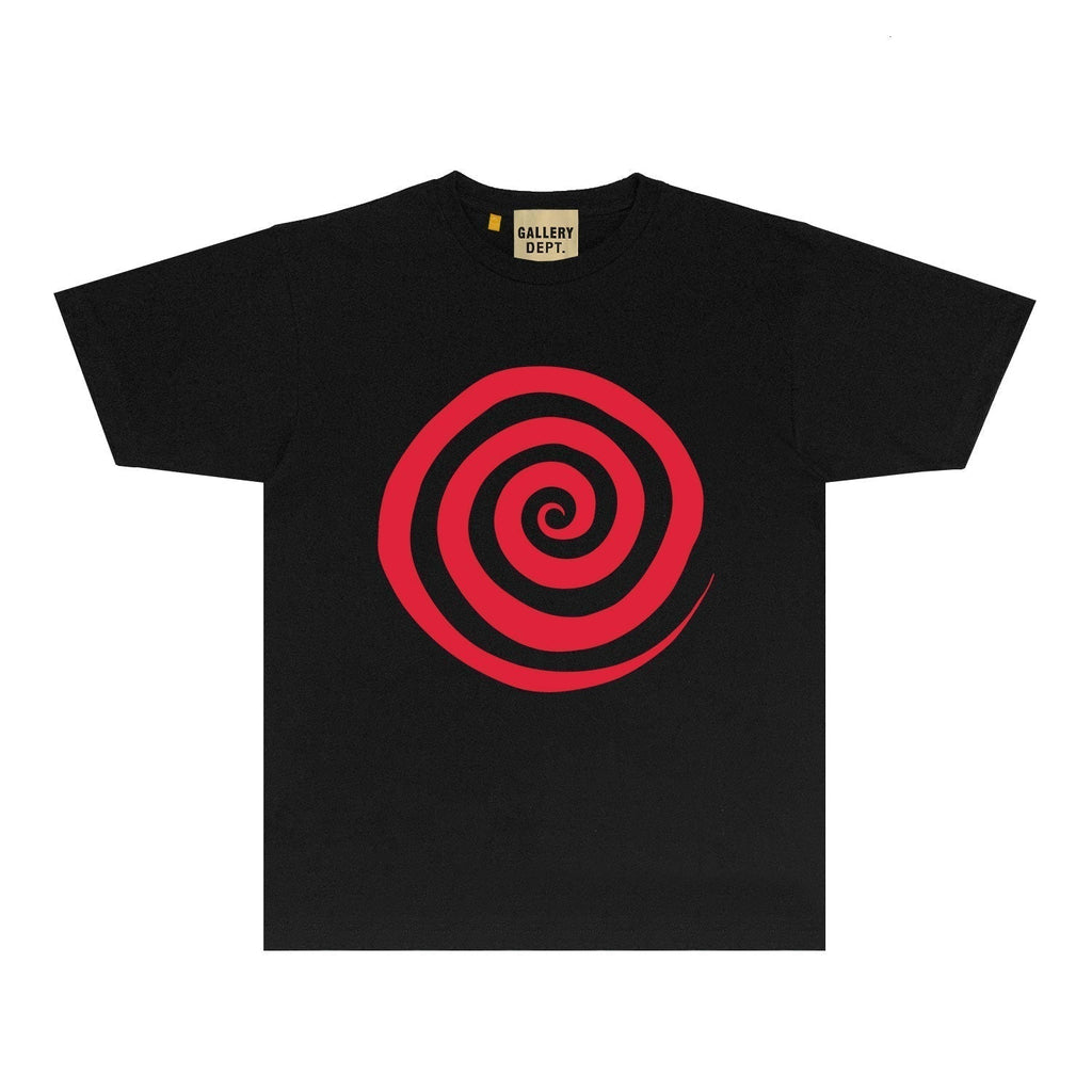 Gallery Dept T Shirt Retro Printed Loose Short-Sleeved Shirt
