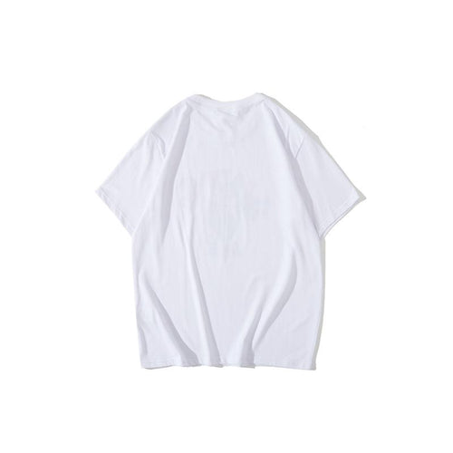 Bathing Ape T-Shirt Summer Colorful Letters Little Monkey T-shirt Half-Sleeved Casual Short Sleeve