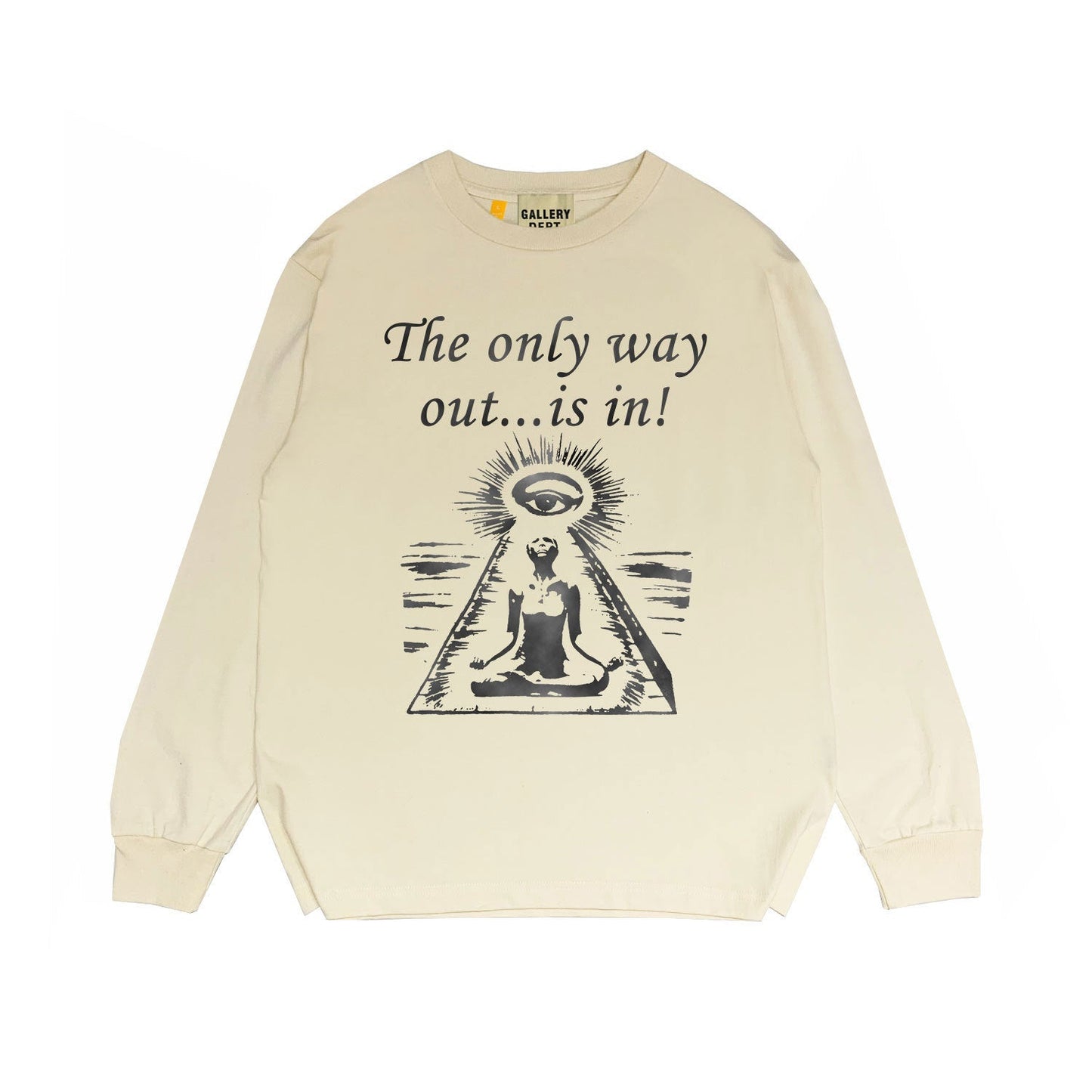Gallery Dept Long Sleeved Shirt Fashion Brand Long Sleeve Long-Sleeved T-shirt Blouse