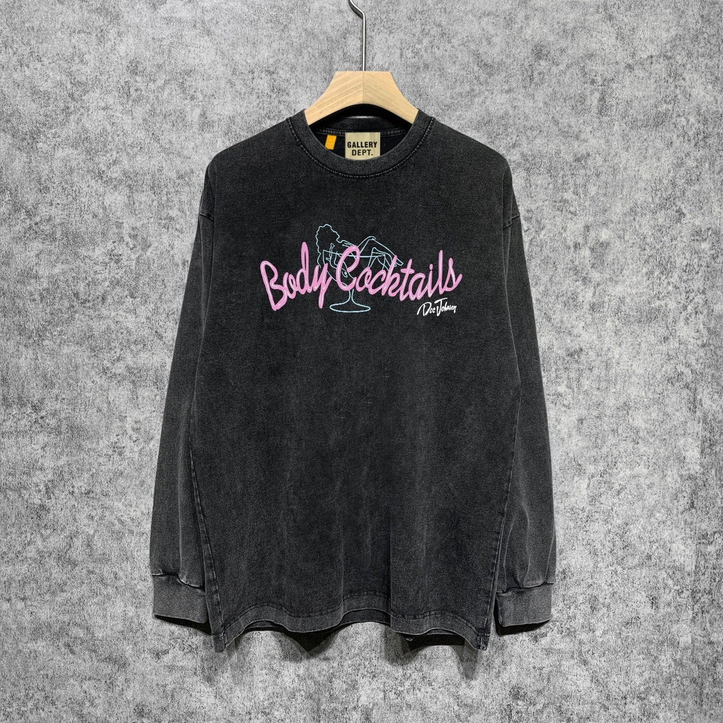 Gallery Dept Long Sleeve Shirt Vintage T Shirt Washed and Worn Vintage Long Sleeve T-shirt